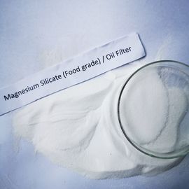 Άσπρη μορφή μορίων σκονών φίλτρων πετρελαίου πυριτικών αλάτων μαγνήσιου για τα τηγανισμένα τρόφιμα